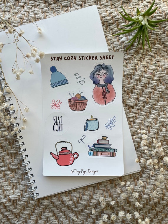 Cozy Sticker Sticker Sheet