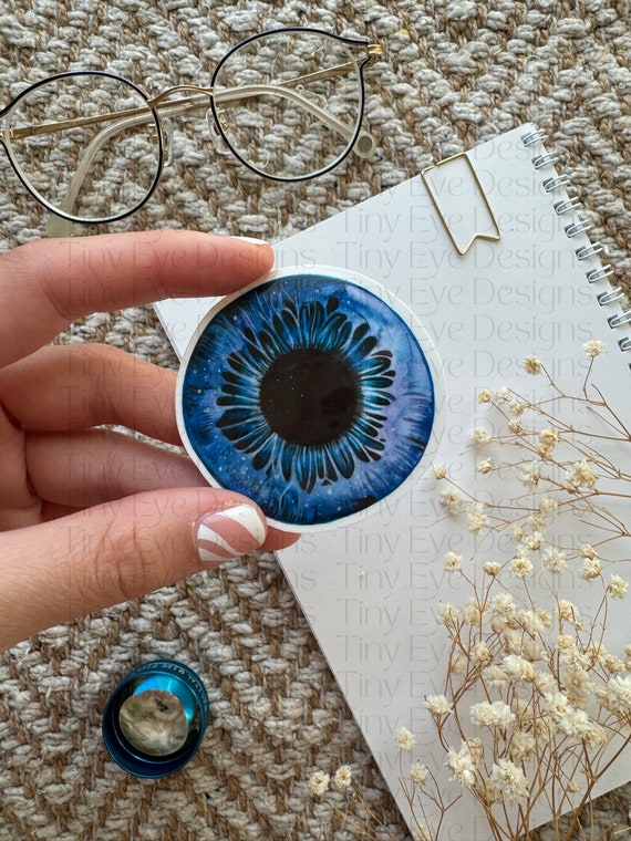 Watercolor Iris Sticker