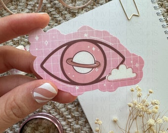 Dreamy Space Eye Sticker - Optometry Gift