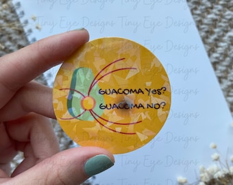 GAUC-oma Pun Sticker Optometry Joke Glaucoma Specialty