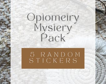 Mystery sticker pack