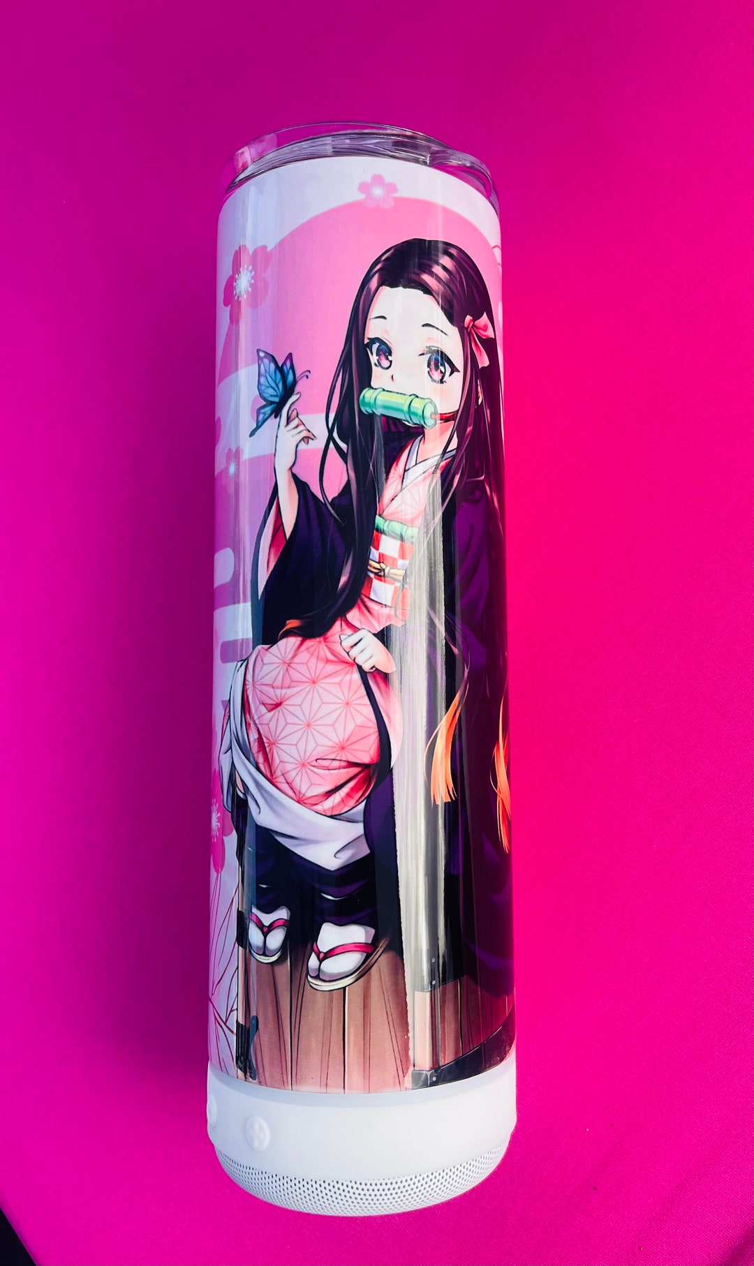 Tumbler Bluetooth Speaker Nezuko 20oz Demon Slayer HOGG Etsy