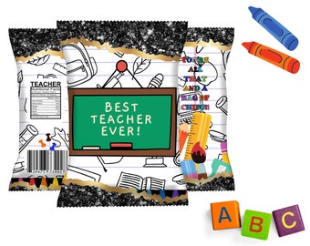 Teachers Appreciation Week, Teachers Appreciation, Teacher Appreciation gifts, Chip Bags