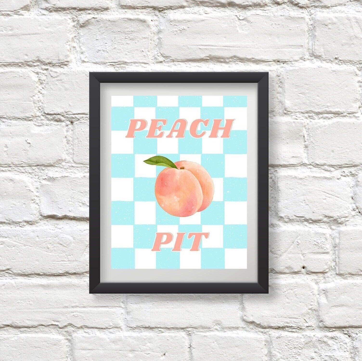 Peach Pit Band Music Poster / Print Etsy