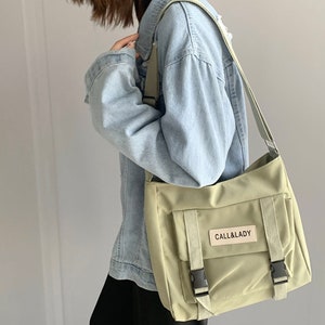 Women's Messenger Bag Crossbody Bag Tote Bag Pockets School Laptop ...