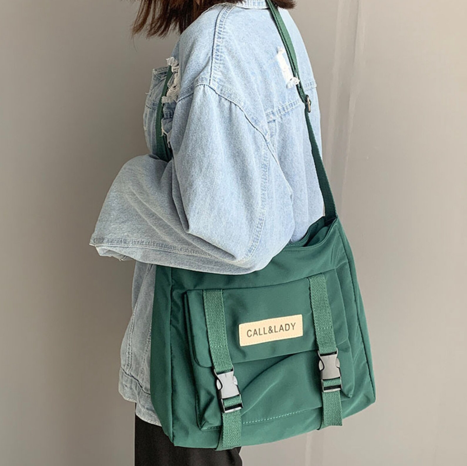 Women's Messenger Bag Crossbody Bag Tote Bag Pockets Etsy