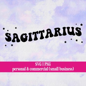 Sagittarius Svg Sagittarius Png Zodiac Birthday Png Zodiac SVG Files For Cricut | Commercial License