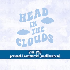 Head In The Clouds Aesthetic Svg For Shirts