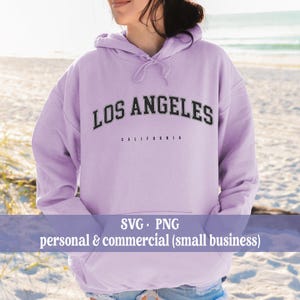 Los Angeles California SVG - Los Angeles Svg - Trendy Svg - Aesthetic Svg Files For Cricut - Svg For Shirts - Cricut Svg - Commercial Use