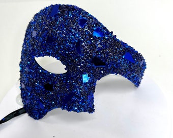 Blue MaKara Mirror Mask, Phantom of the Opera.