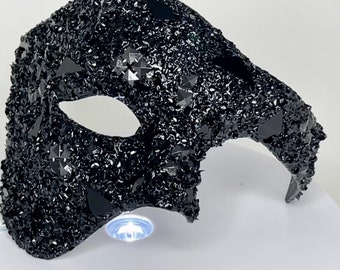 Black MaKara Mirror Mask, Phantom of the Opera version.