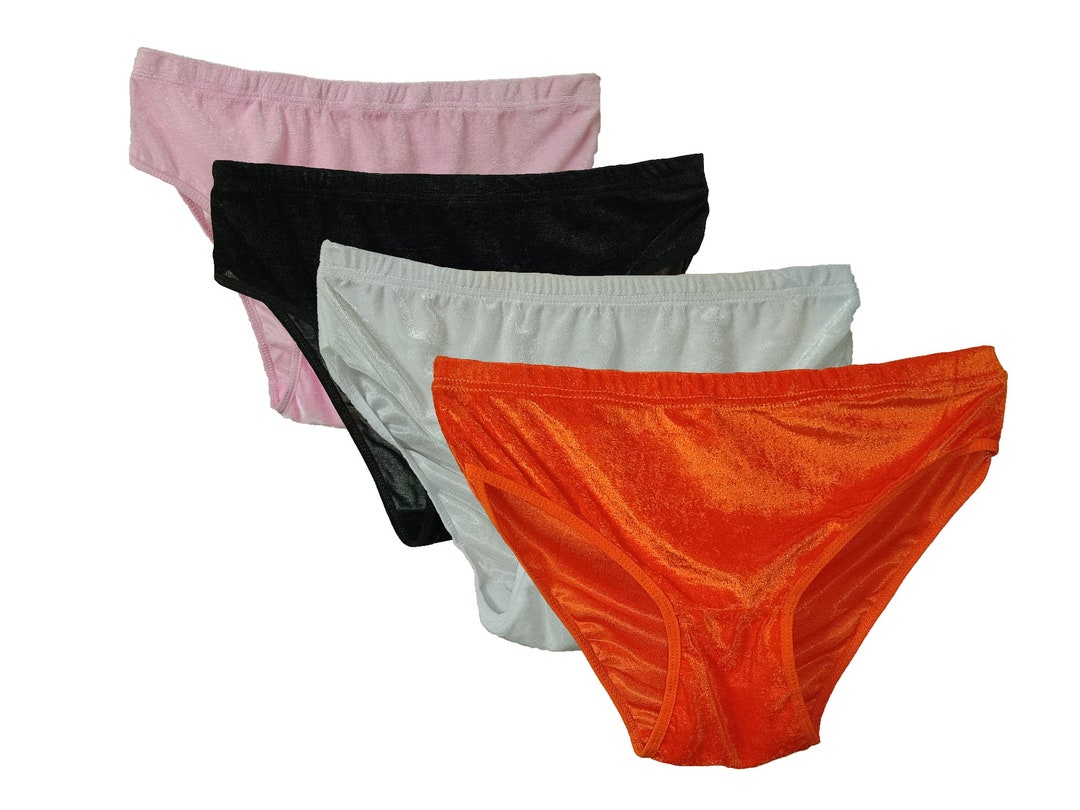 Velvet Knickers High Waist Elasticated Panties Soft Briefs Etsy