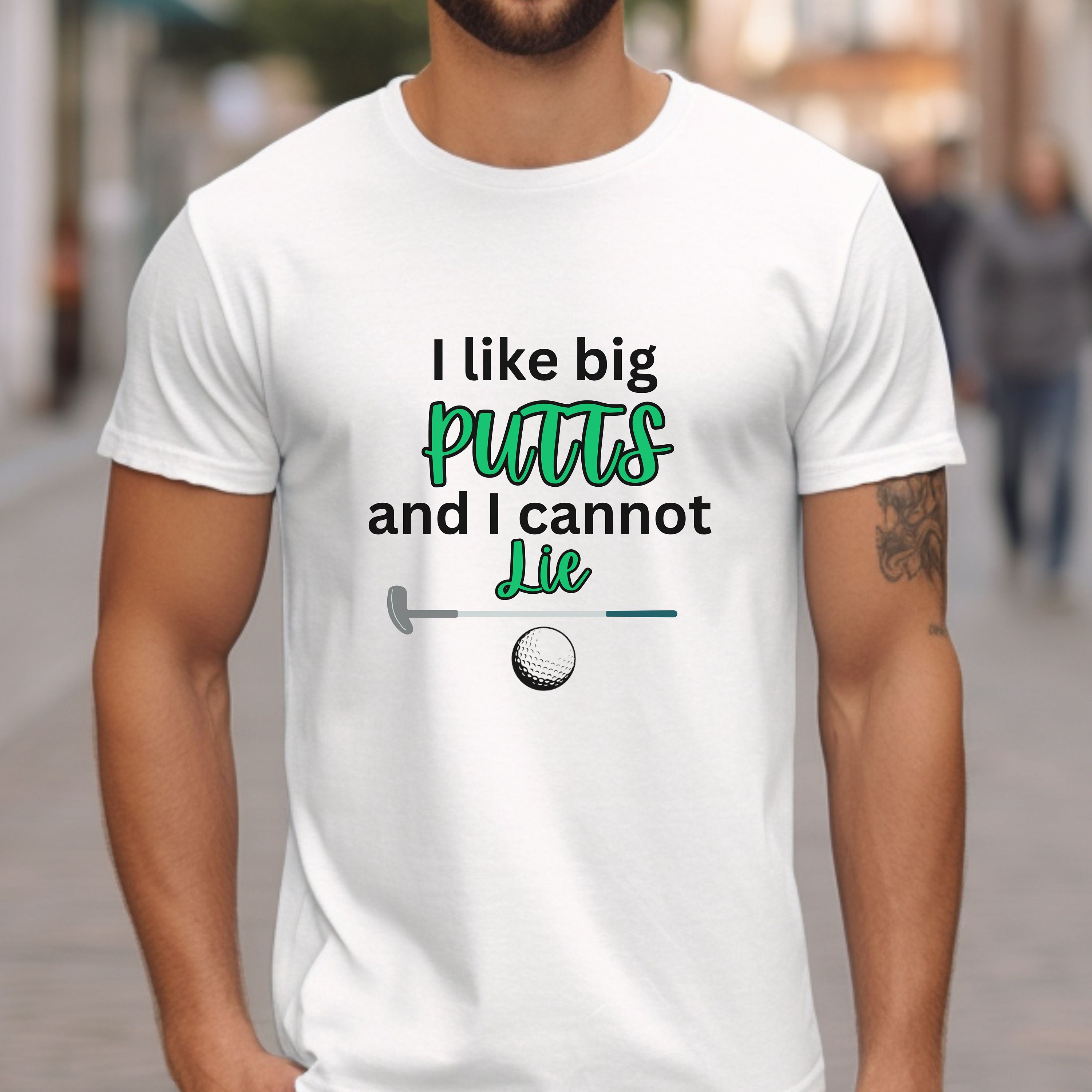 Crazy & Cute Golf Shirt - I Like Big Putts And I Cannot Lie Crazy & Cute Golf Shirt - I Like Big Putts And I Cannot Lie