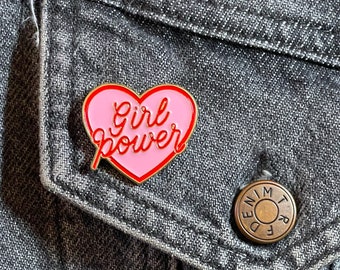 Girl Power Pin -  A Gift for That Strong Person in Your Life - Perfect Surprise for your Best Friend!