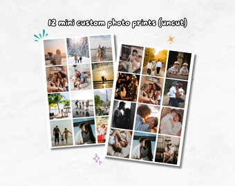 Mini Custom Photo Prints (uncut)