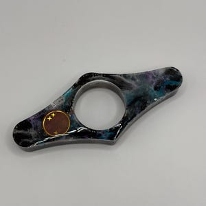 Black Galaxy Book Page Holder