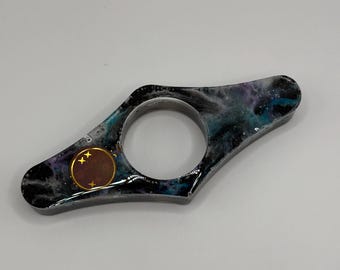 Schwarz Galaxy Buch Seitenhalter