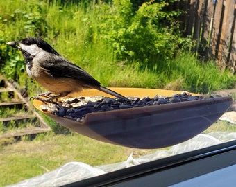 Window Mounted Bird Feeder – Canopy Café, 3D Printed