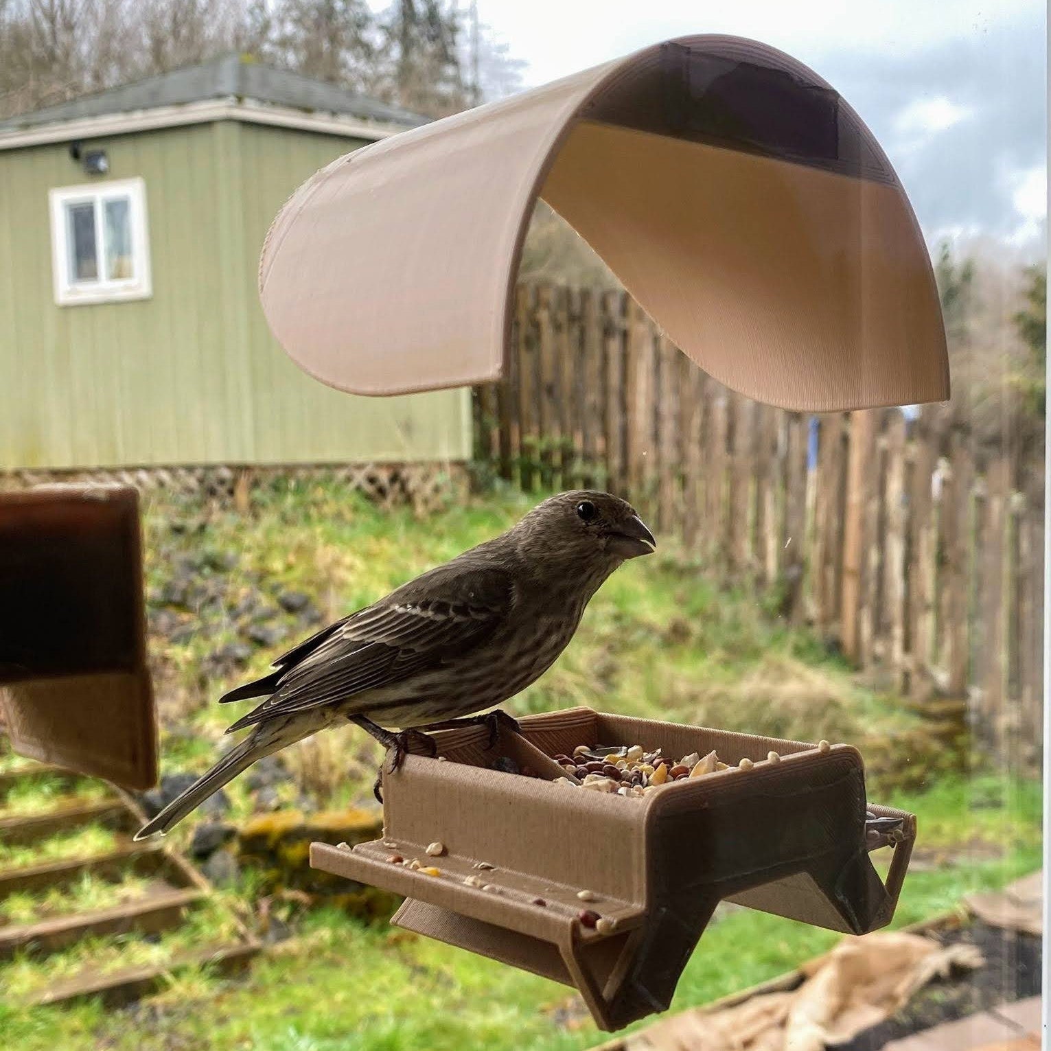 Window Bird Feeder Picnic Table Bench the 3D Printed Bird - Etsy