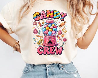 Candy Land Shirt, Candy Crew Shirt, Sweetie Candy Squad Sweatshirt, Candy Lover Gift, Inspirational Woman Apparel, Candy Squad Tee
