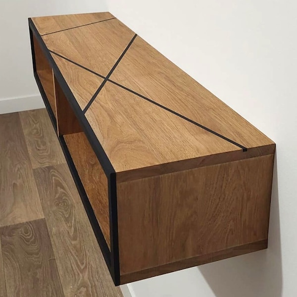 Etagère console d'entrée