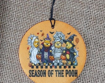 Winnie The Pooh Halloween Car or Room Air Freshener:Lovely Gift, Stocking Filler Ideas
