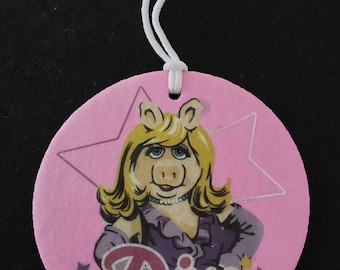 Miss Piggy,Diva Car or Room Air Freshener:Perfect Small Gift, Stocking Filler Ideas