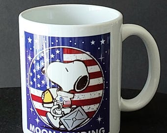 Snoopy spaceman mug, Snoopy the Astronaut Coffee Cup: Perfect Gift - Bday, Christmas - Boxed