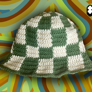 Checkered Bucket Hat - assorted colors