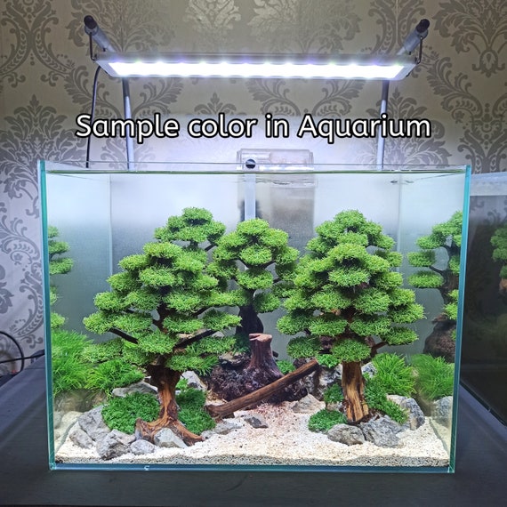 Bonsai Tree Aquarium Bonsai Driftwood Fish Tank Decoration Aquarium Aquascape Bonsai Driftwood Artificial Moss Aquarium Decoration Etsy