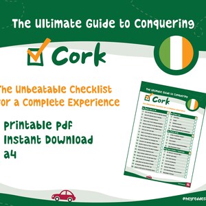 The Ultimate Cork 2023 Adventure: A Comprehensive A4 PDF Guide/Checklist