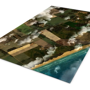 Rubber mat compatible with Blood Red Skies 72&quot;x48&quot; / 183x122 cm