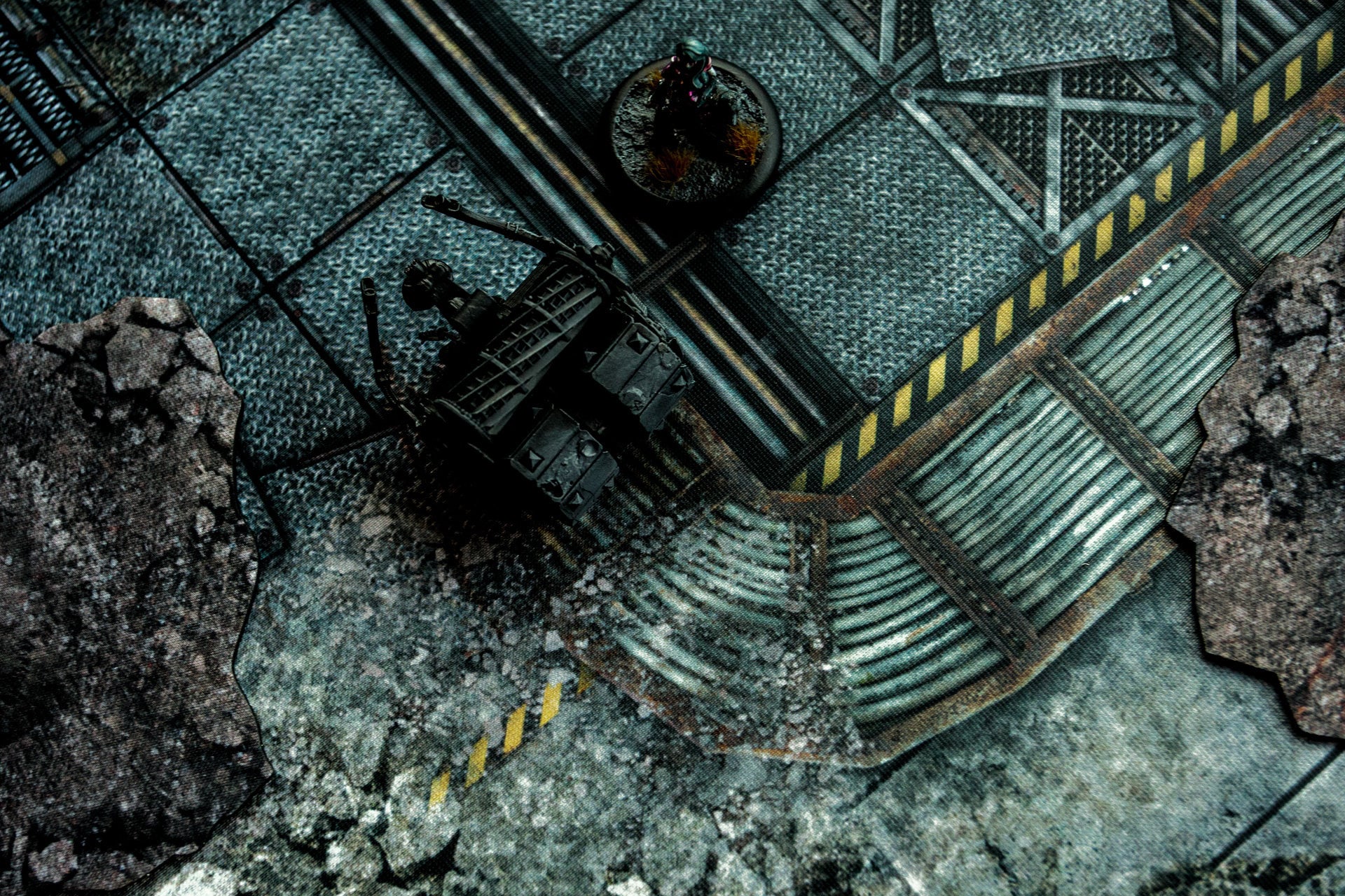 PLAYMATS- Tapis pour Wargaming, GWM052-V-wh40k, 44x60 / 112x152 cm