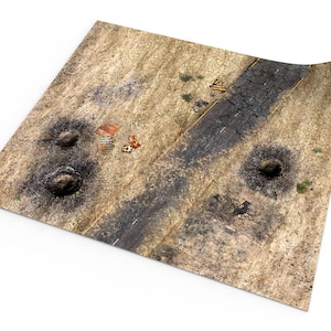 Wasteland 36&quot;x36&quot; / 91,5x91,5 cm compatible with Fallout Wasteland Warfare
