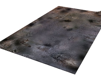 Ruined City 72"x48" / 183x122 cm - Adeptus Titanicus - Rubber mat for battle games