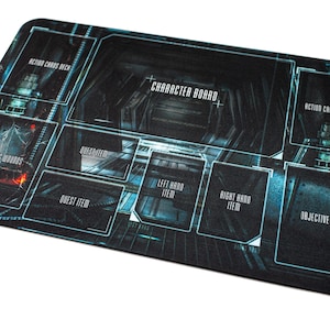 Small Player board compatible with Nemesis / Nemesis: lockdown - small game mat