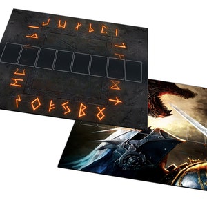 Gummimatte passend für Hero Realms 61 x 45 cm