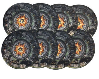 Rubber Objective Markers compatible with Age of Sigmar 4e - Acient Relic