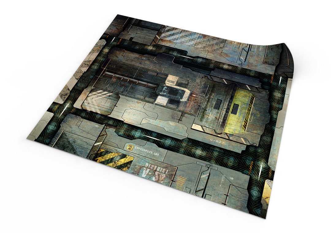 Tapis Wargaming Playmats – Prairie 91,5x91,5 Cm – Vinyle Imperméable – Pour Freebooter's Fate – Facile à Ranger