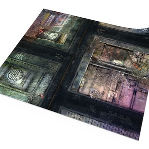 Future City 36&quot;x36&quot; / 91,5x91,5 cm - Rubber mat compatible with Adeptus Titanicus