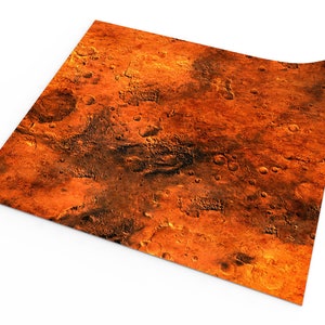 Mars 36&quot;x36&quot; / 91,5x91,5 cm - Rubber mat compatible with Adeptus Titanicus