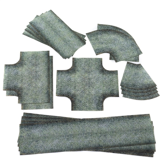 Paved roads - anti-slip fabric 2D Road set (width 7,6 cm / 3")