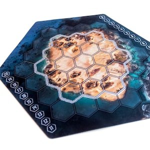 Neuroshima Hex 13インチ x 11.5インチ / 33 cm x 29 cm に対応するゴムマット