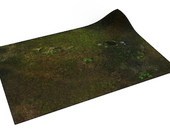 Swamp 30"x22" / 76x56 cm compatible with Warcry - Rubber mat for battle games