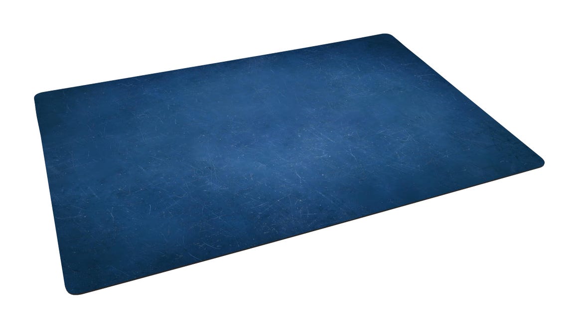 Blue Scratches Universal Gaming Mat