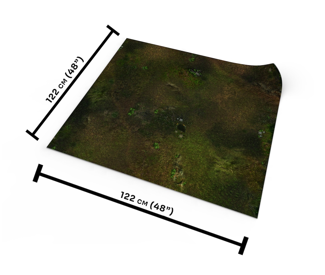 Rubber Mat for Middle-earth - Swamp 48