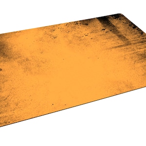 Orange Grunge - Universal mat for board games, card games and RPG 47"x31.5" / 120cm x 80cm