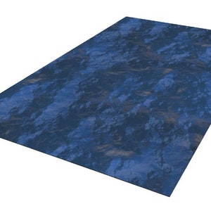 Ocean 72" x 48" / 183 x 122 cm: rubberen mat voor vechtgames compatibel met Armada (niet-officieel product zonder licentie)