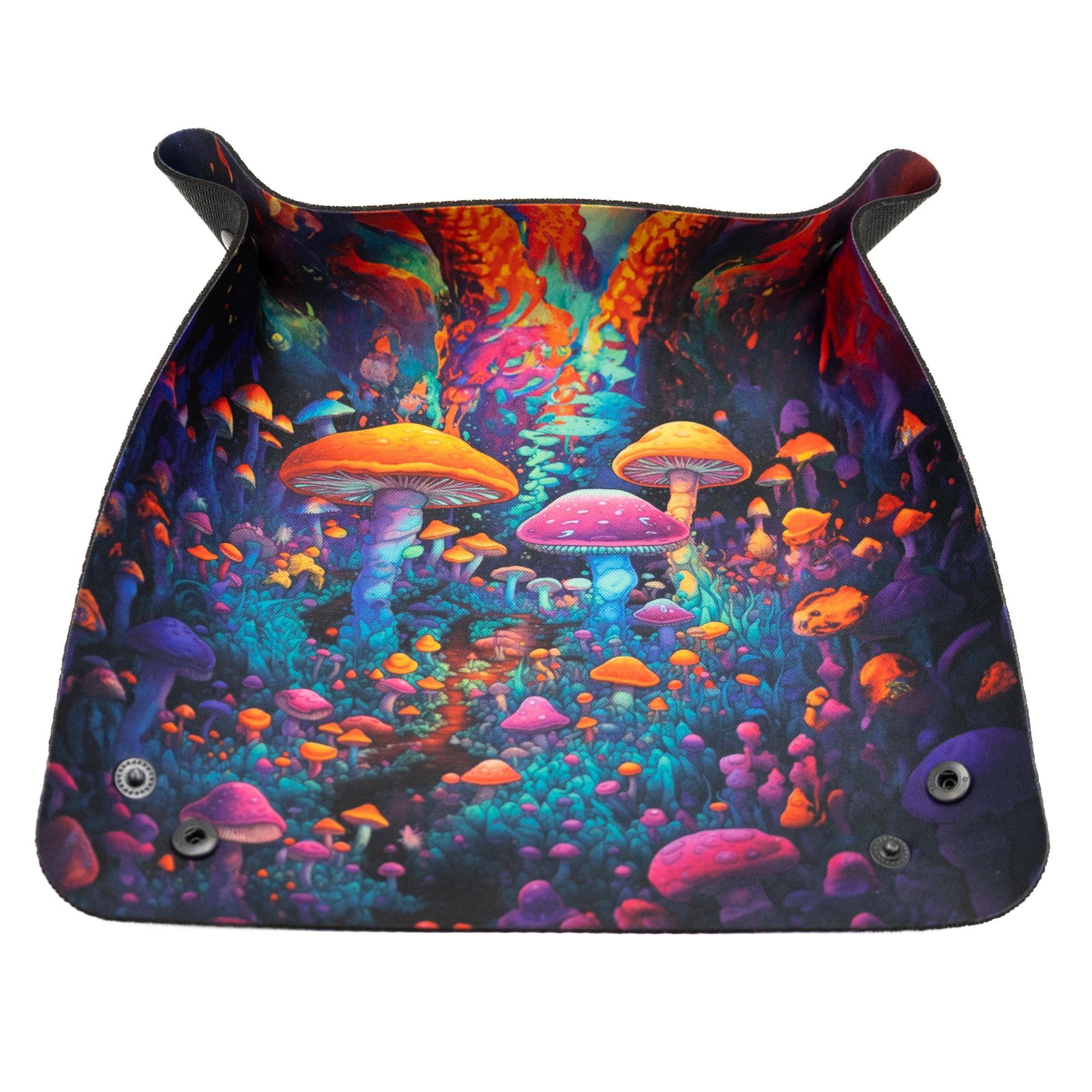 Plateau à dés pour jeux de table et RPG compatible avec Wonder Book, Roll Player, Ashes Reborn - Land of Mushrooms - France Plateau à dés pour jeux de table et RPG compatible avec Wonder Book, Roll Player, Ashes Reborn - Land of Mushrooms - France