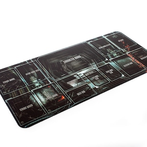 Rubber mat compatible with Nemesis / Nemesis: lockdown - Player&#39;s board